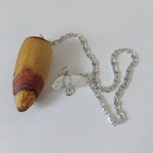 Lilac wood pendulum